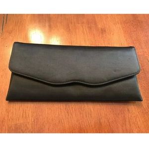 🥂 Vintage Black Clutch Purse Evening Bag Cocktail